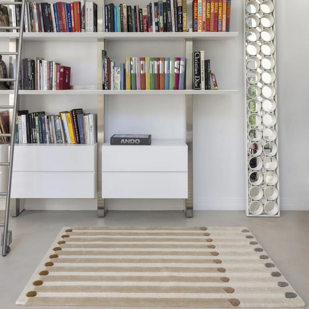 Beige Dott Rug