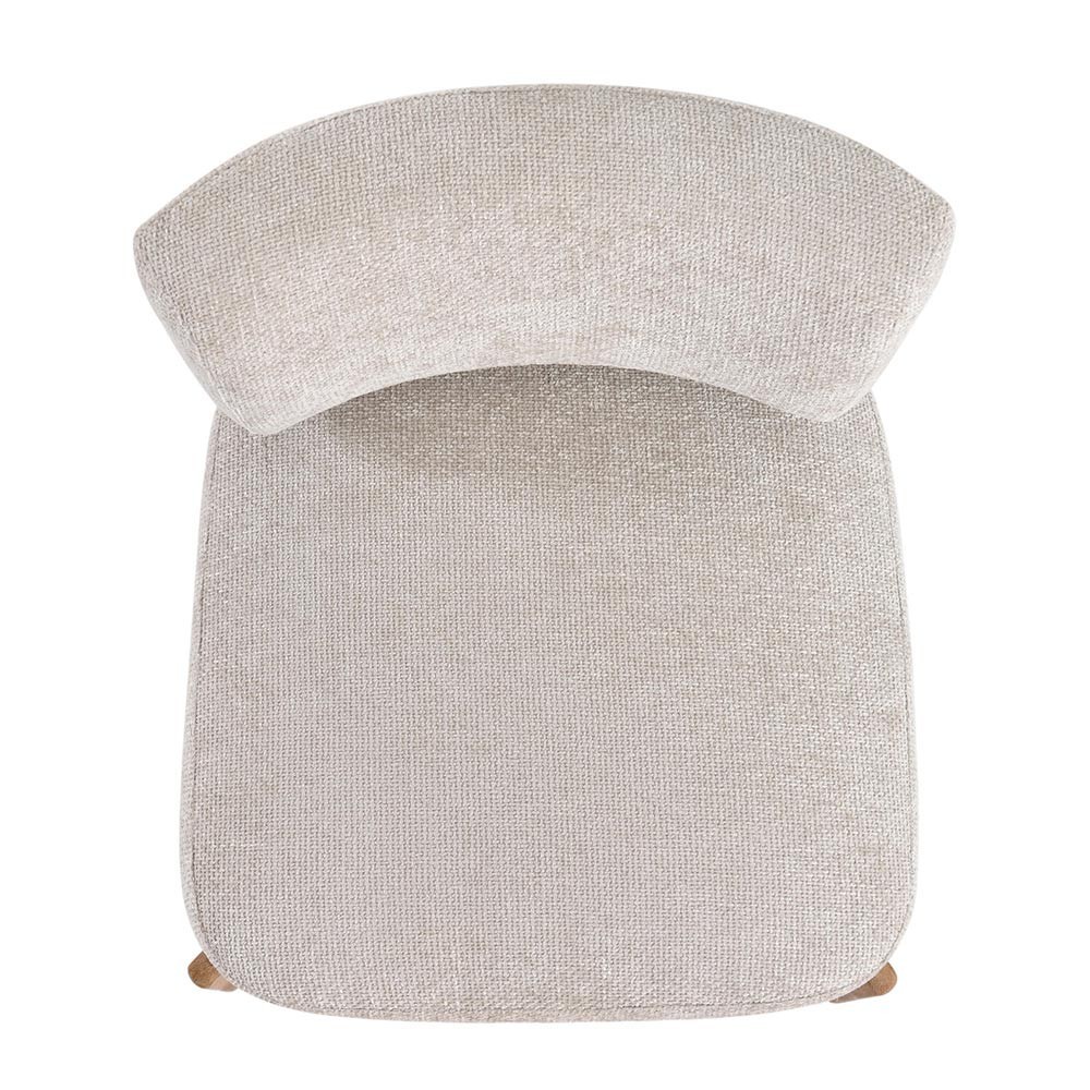 Fauteuil Vale Cream Legacy 15 en bois d'hévéa Dove