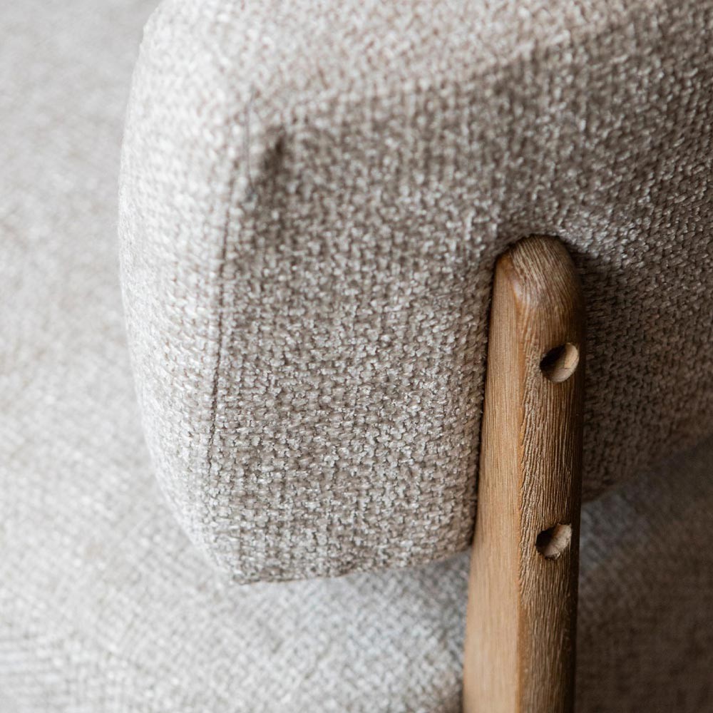 Sillón Vale Cream Legacy 15 Hévéa Dove Wood