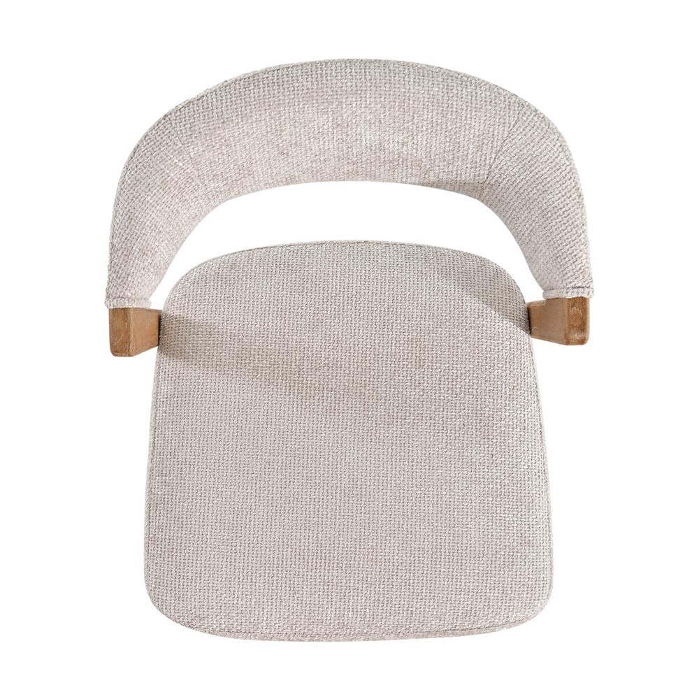 Kael Cream Legacy Comedor Silla 15 Colombe Color Hévéa Wood