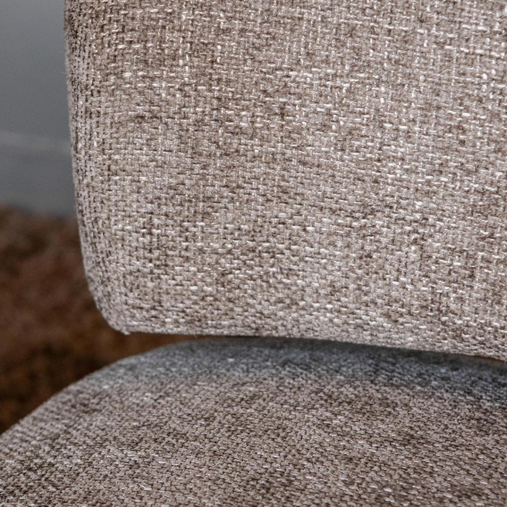 Poltrona Vale Taupe Legacy 3 visone in legno di Hévéa