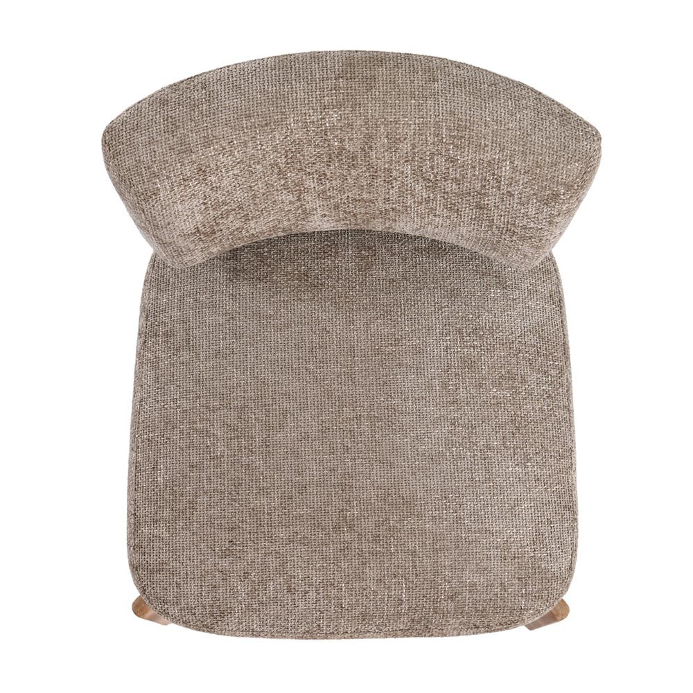 Sillón Vale Taupe Legacy 3 visón en Hévéa Wood