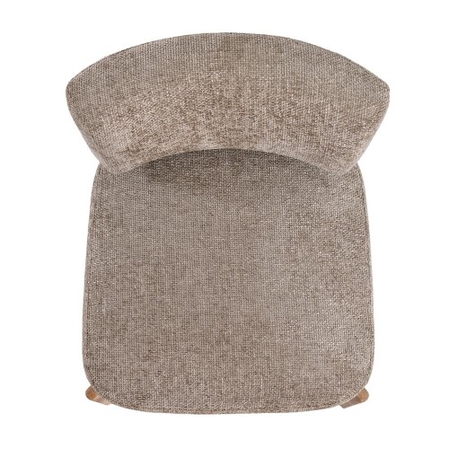 Fauteuil Vale Taupe Legacy 3 Mink van rubberhout