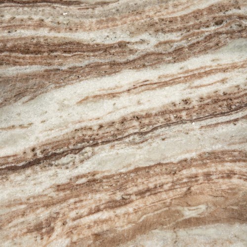 Table basse ronde Diro Beige Marble 3 boules