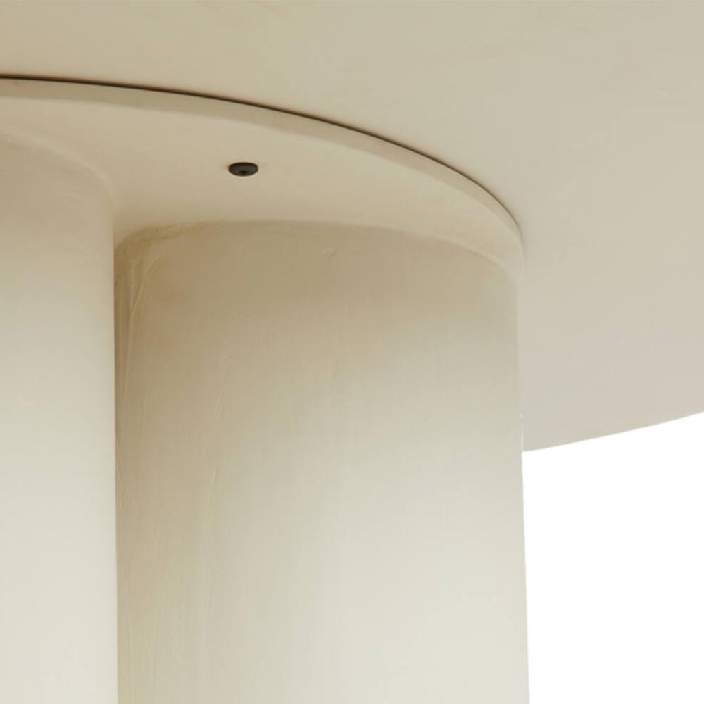 Mesa de comedor Ø130x78 cm Mizuho Cream