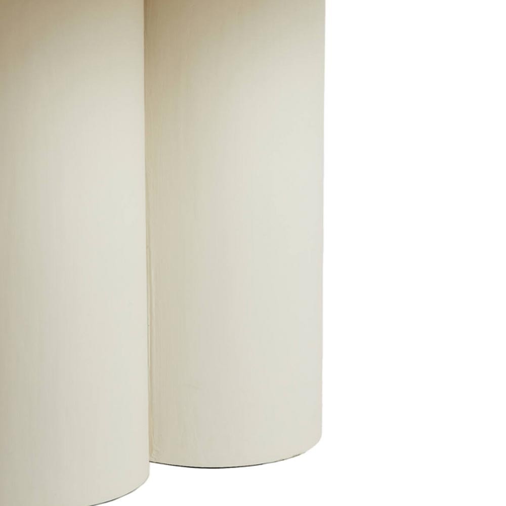 Mesa de comedor Ø130x78 cm Mizuho Cream