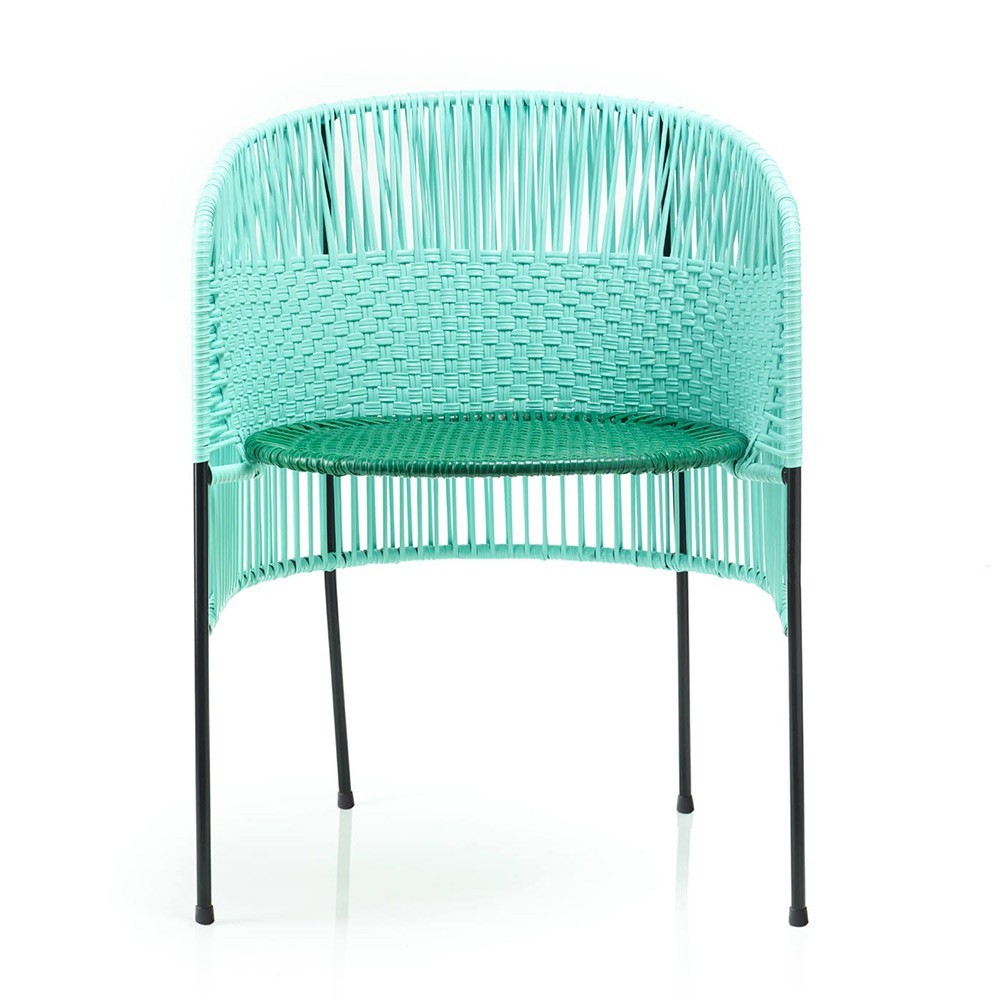 Chaise Caribe mint/green/black ames