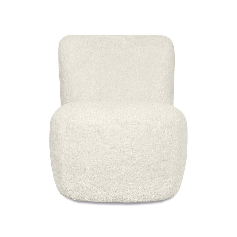 Armchair Eve teddy natural W58 D73 H71cm