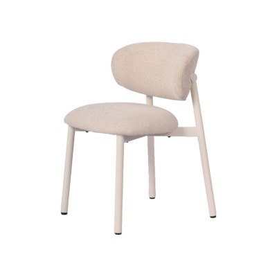 Chaise Marco blanc L54 P48 H74cm