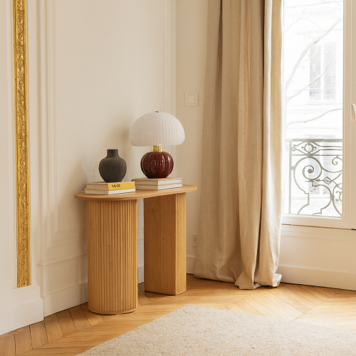 Consola natural L100 P30 H80CM