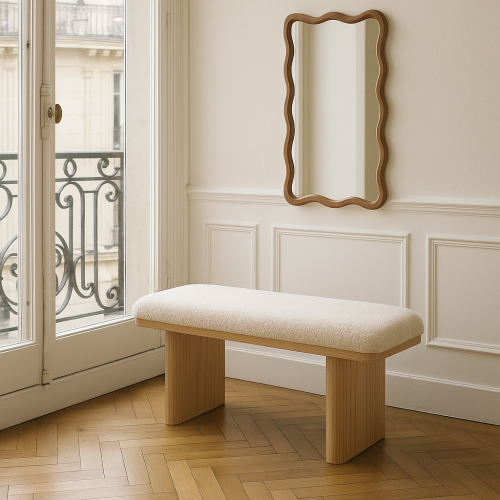 Bank Lize naturfarben L100 P38 H44cm