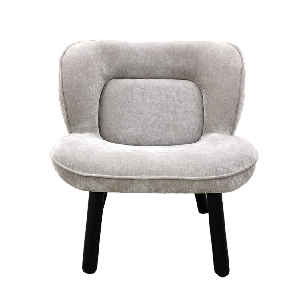 Fauteuil Sarah sable L78 P76 H76cm