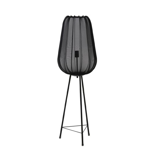 Tripod Floor Lamp Ø42x132 cm PLUMERIA Black