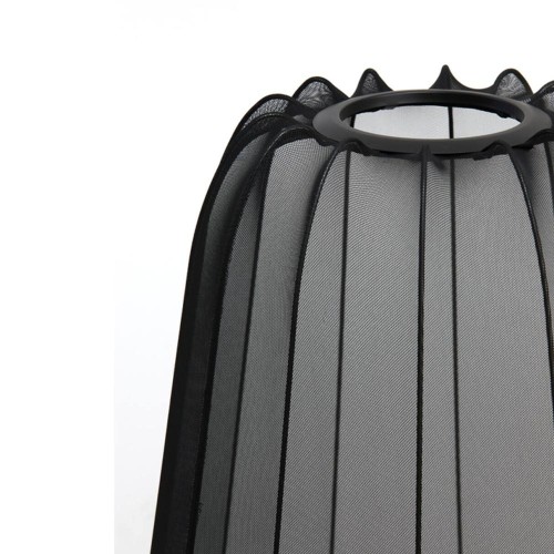 Lampadaire trépied Ø42x132 cm PLUMERIA noir