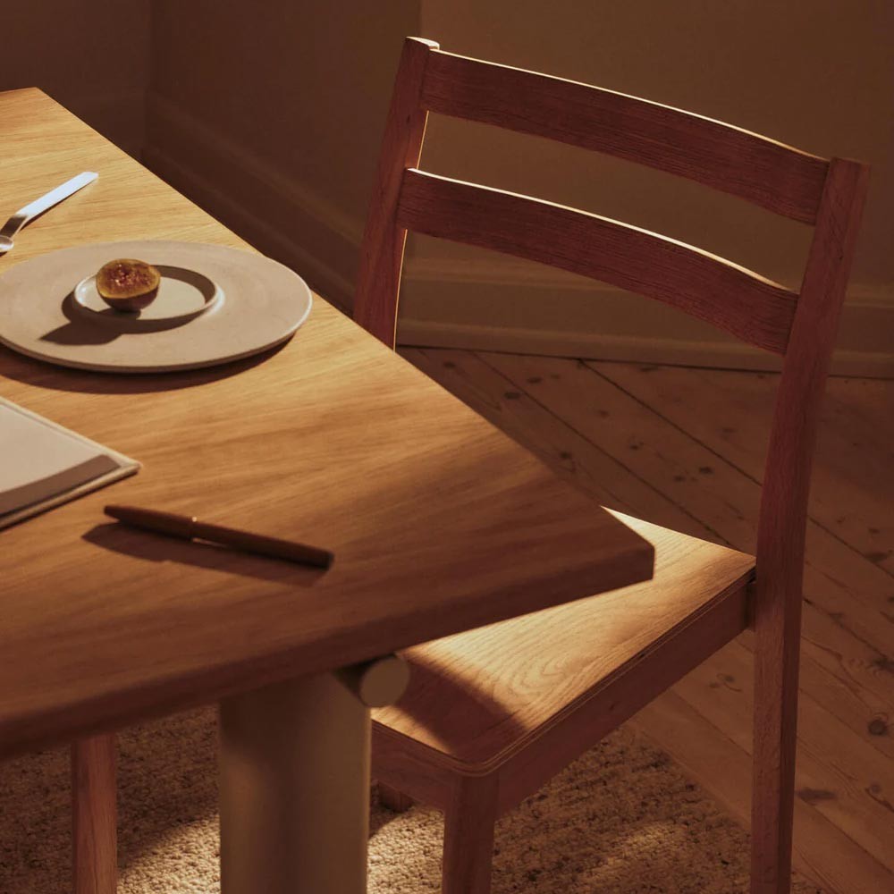 Chaise Boda – Chaise design en chêne naturel style scandinave