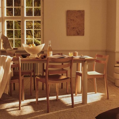 Chaise Boda – Chaise design en chêne naturel style scandinave 2