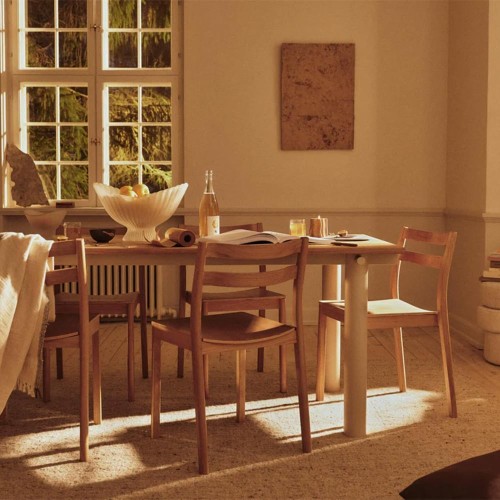 Chaise Boda – Chaise design en chêne naturel style scandinave