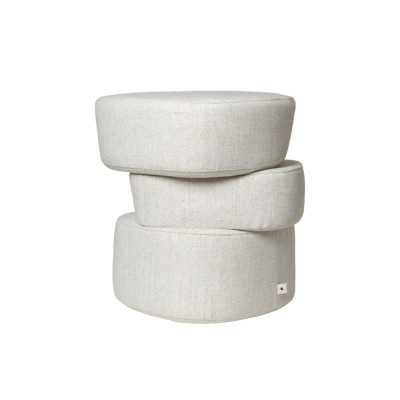 Sculptural Tufted Plyo Pouf 2