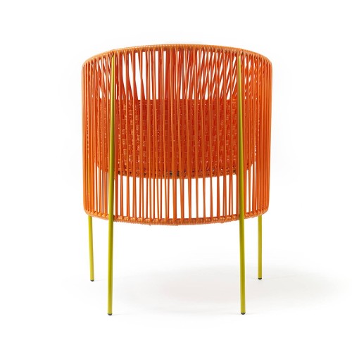 Sedia Caribe arancione / rosa / curry ames