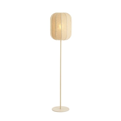 Lampadaire Solune en lin naturel et finition sable