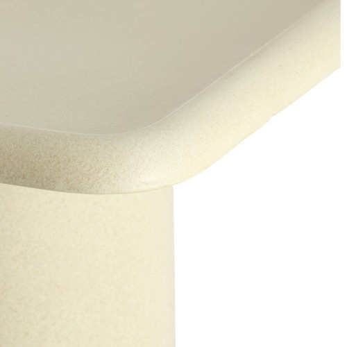 Table d’appoint LUARCA en céramique crème mate