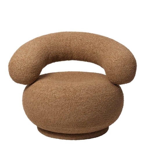 Orbo-fauteuil met krultan
