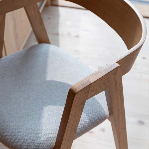 Chaise Mads naturel