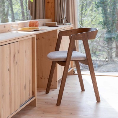 Chaise Mads noyer