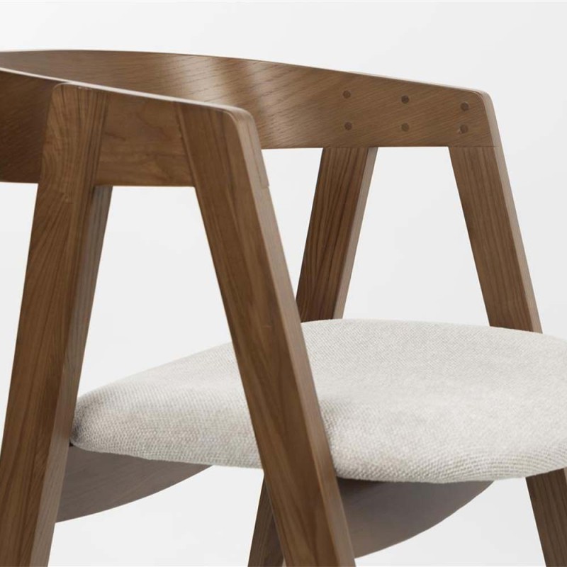 Chaise Mads noyer