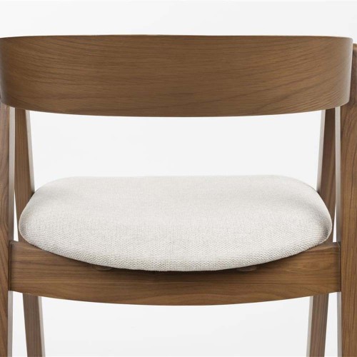 Chaise Mads noyer