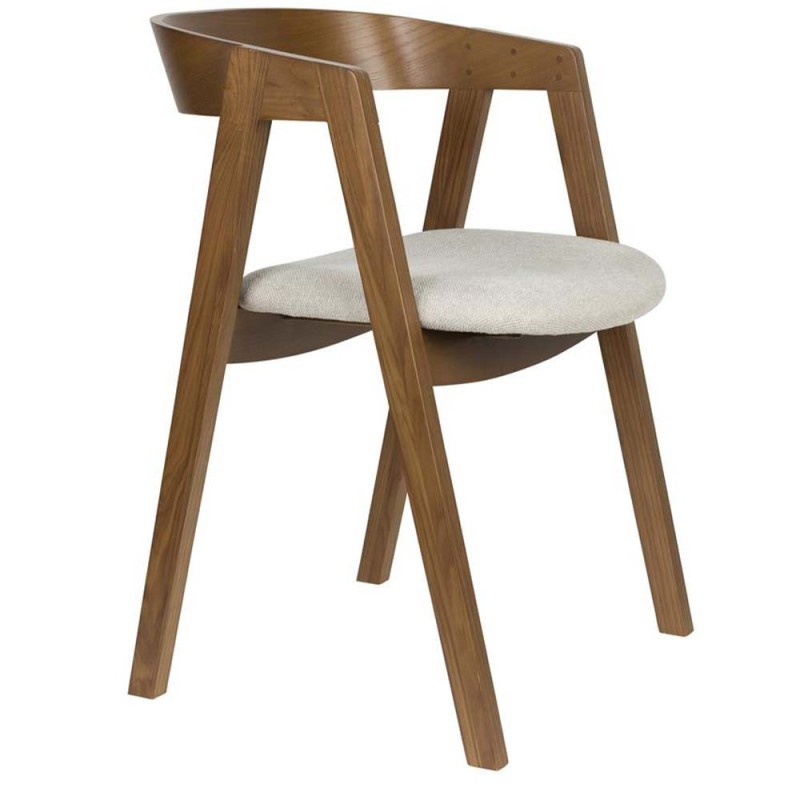 Chaise Mads noyer