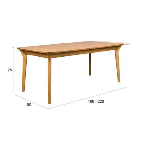 Table Ellen naturel