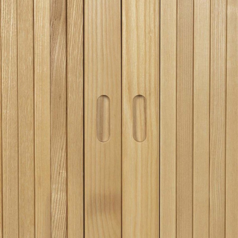 Buffet barbiere da 180 cm naturale