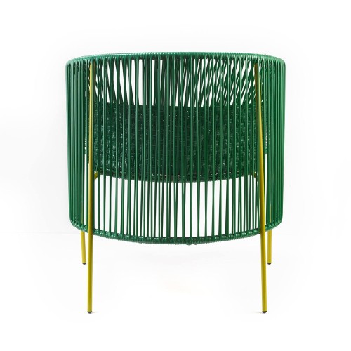 Chaise Lounge Caribe green/pink/curry ames