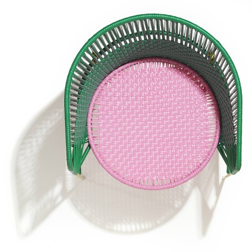Chaise Lounge Caribe verde / rosa / curry ames
