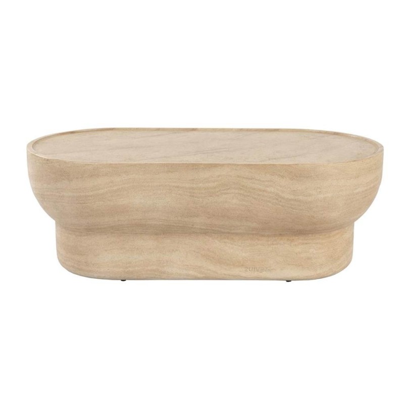 Tabla de café óvalo noble