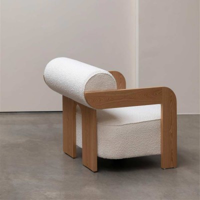 Oolong beige lounge stoel 2