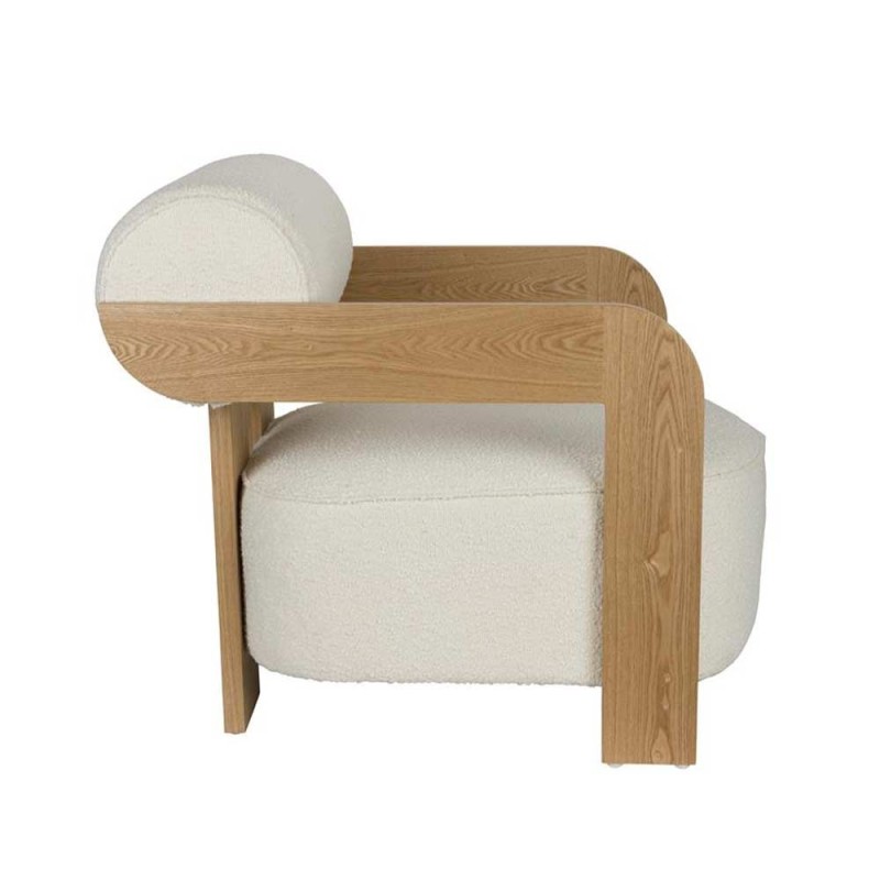 Sedia da Lounge Oolong Beige