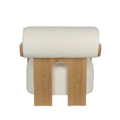 Sedia da Lounge Oolong Beige