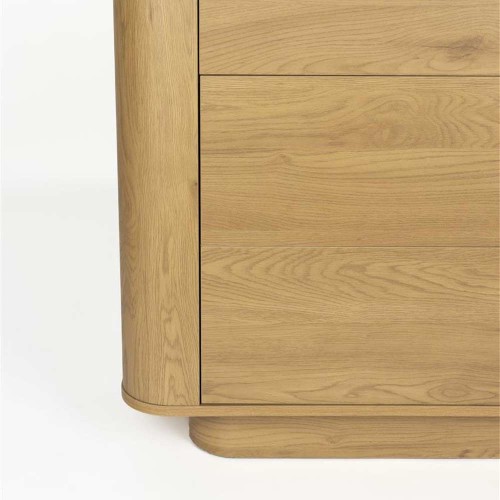 Gabinete con cajones Elmira Oak