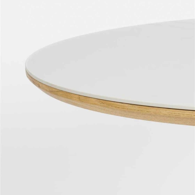 Oval 180 cm Mesa de comedor de roble de roble