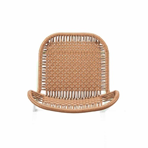 Chaise Cielo brun caramel/vert pastel