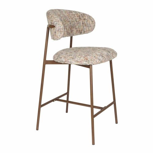 Multicolored Cleas Bar Stool