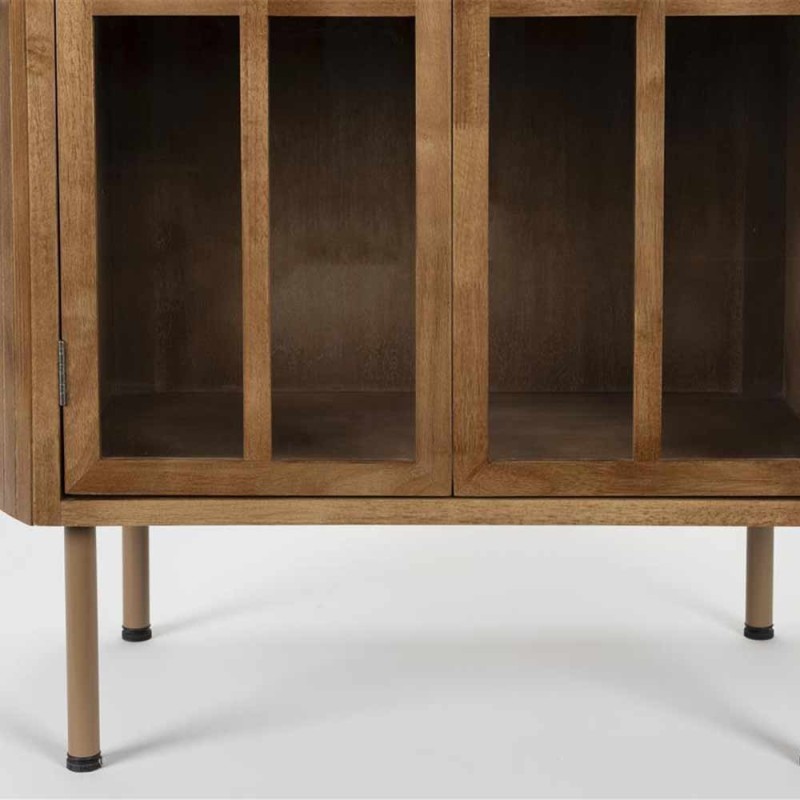 Yaro-kast in bruin Hévéa hout