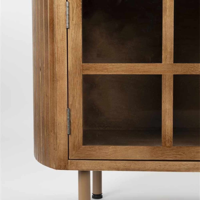 Buffet Bas Yaro Wood Hevéa Brown