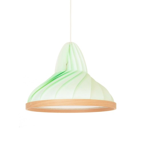 Wave colgante luz verde pastel Snowpuppe