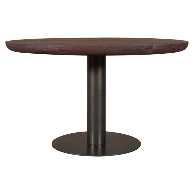 Dining table Baldwin Spicebrown 130Ø