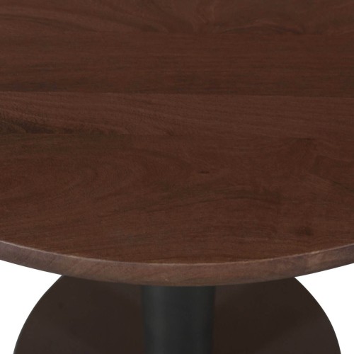 Table bistro Baldwin spicebrown 80Ø