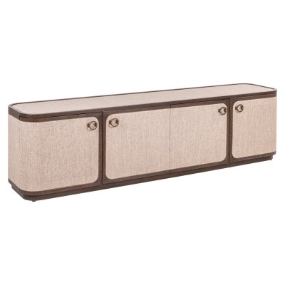 Meuble TV Willox beige 4 portes