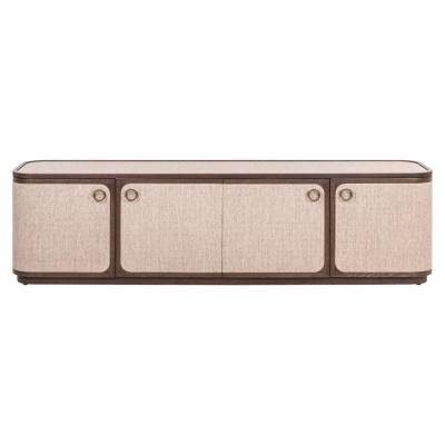 Gabinete de TV Willox Beige 4 puertas 2